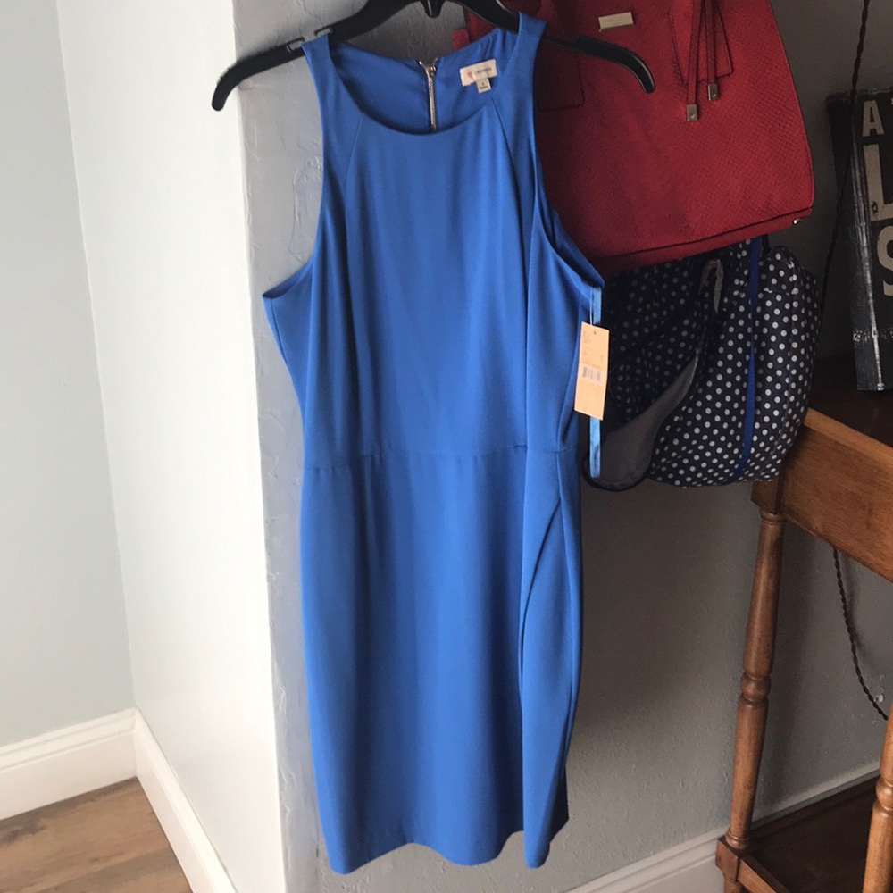 Cremieux Cerulean Blue Dress!